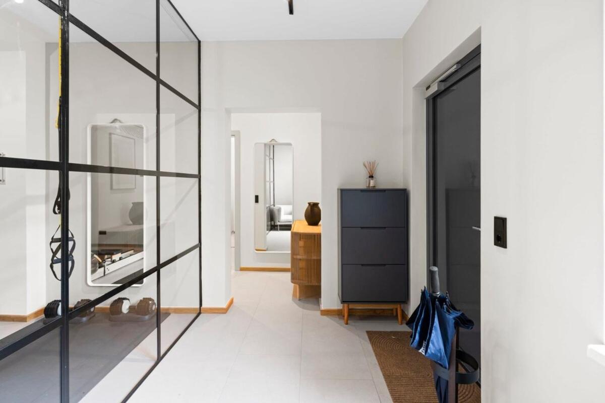 Luxus Meerblick Strand & Sauna & Garten & Heimkino Glowe Exterior foto